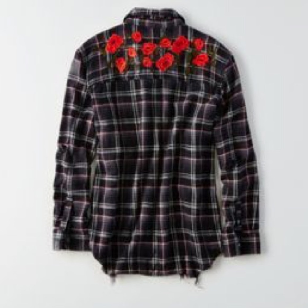 AEO🦅 destroyed flannel